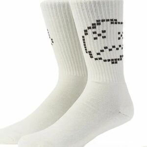 Vans Skate Face Crew Socks- Marshmallow